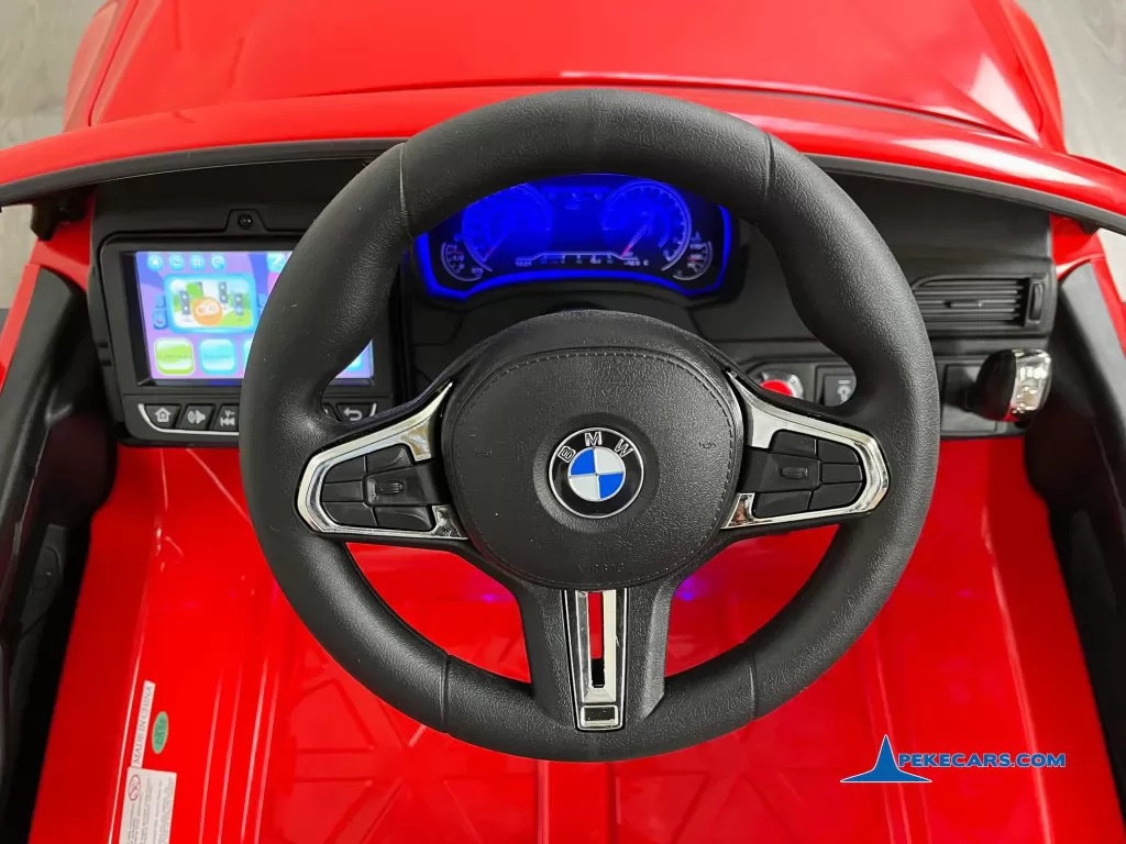 bmw m5 rojo coches para niños volante
