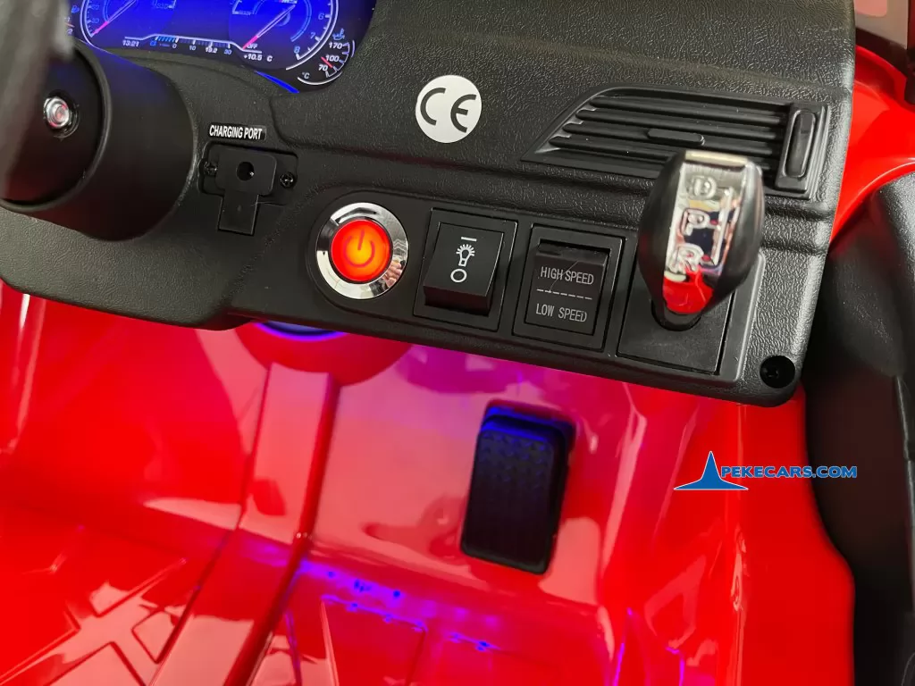bmw m5 rojo coches para niños botonera