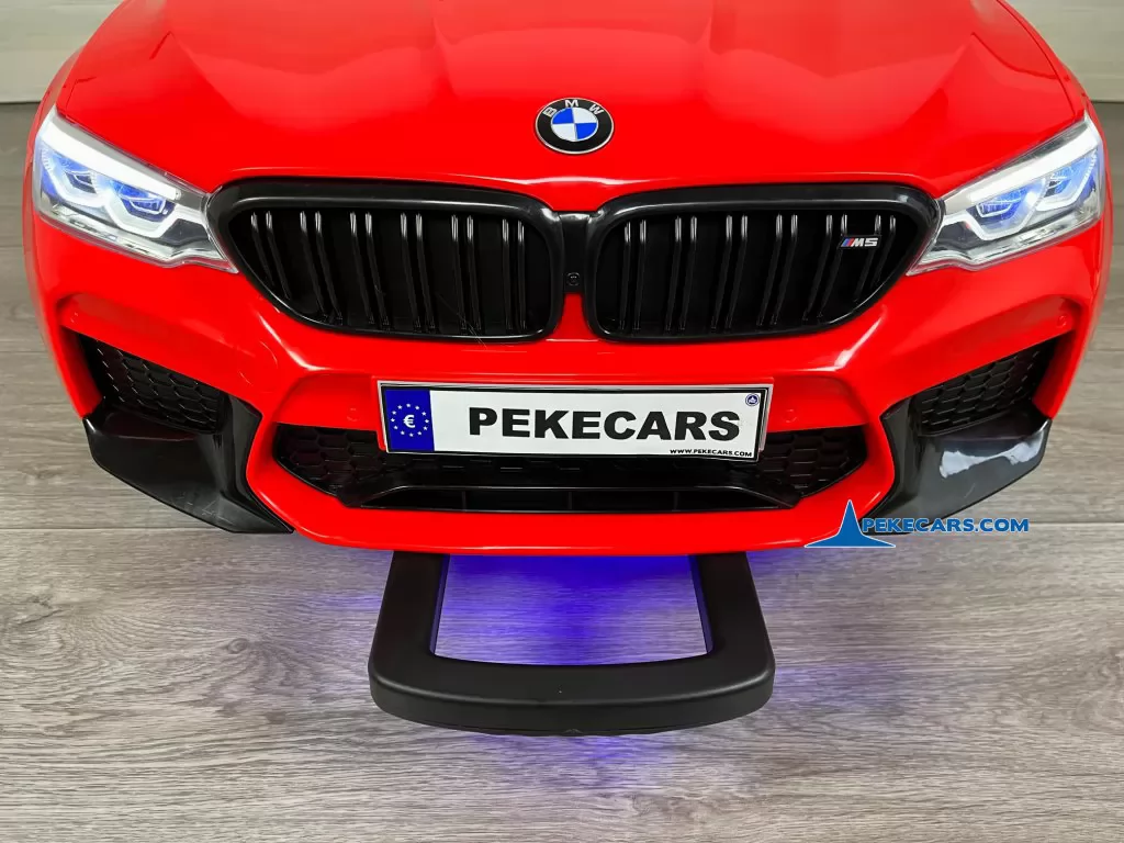 bmw m5 rojo coches para niños asa de agarre