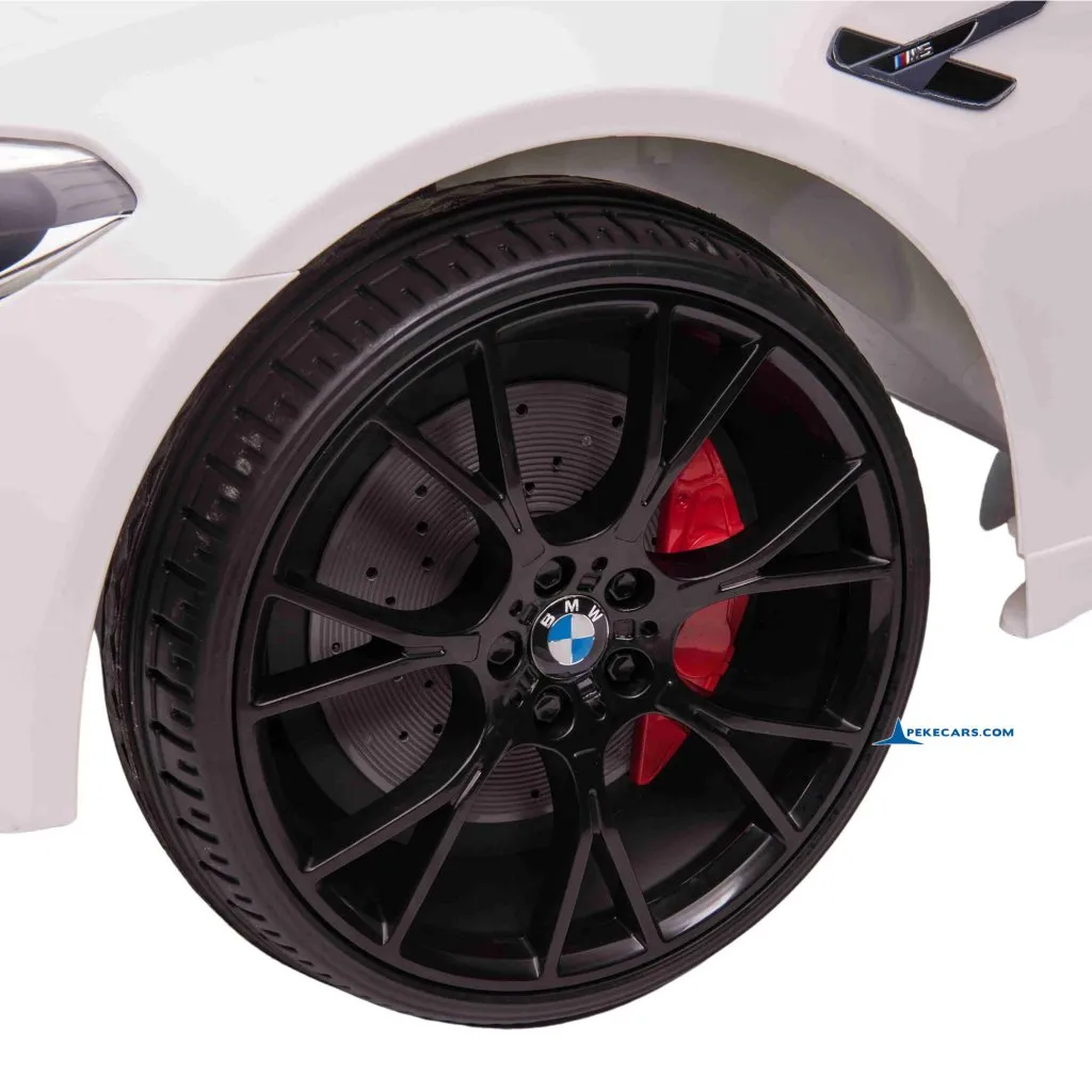 BMW M5 24V con Pantalla MP4 blanco