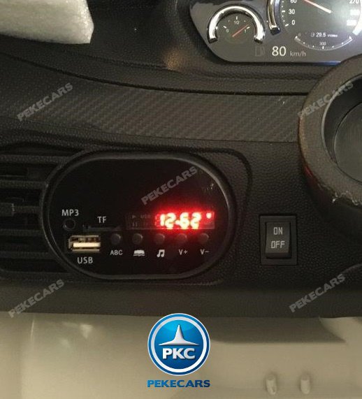 Coche electrico infantil BMW X6M Negro Metalizado conexion USB