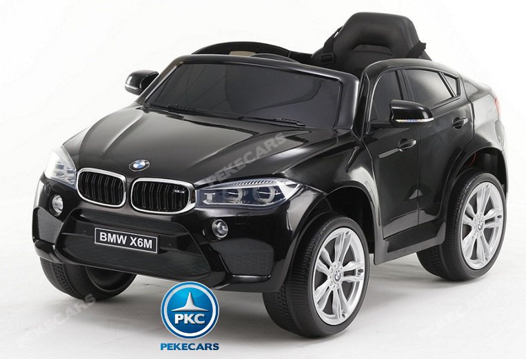 Coche electrico para niños BMW X6M Negro Metalizado vista principal