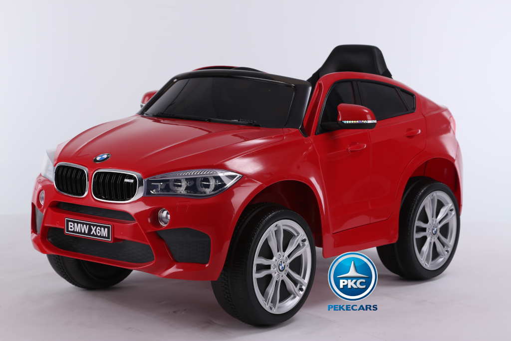 Coche electrico para niños BMW X6M Rojo vista principal
