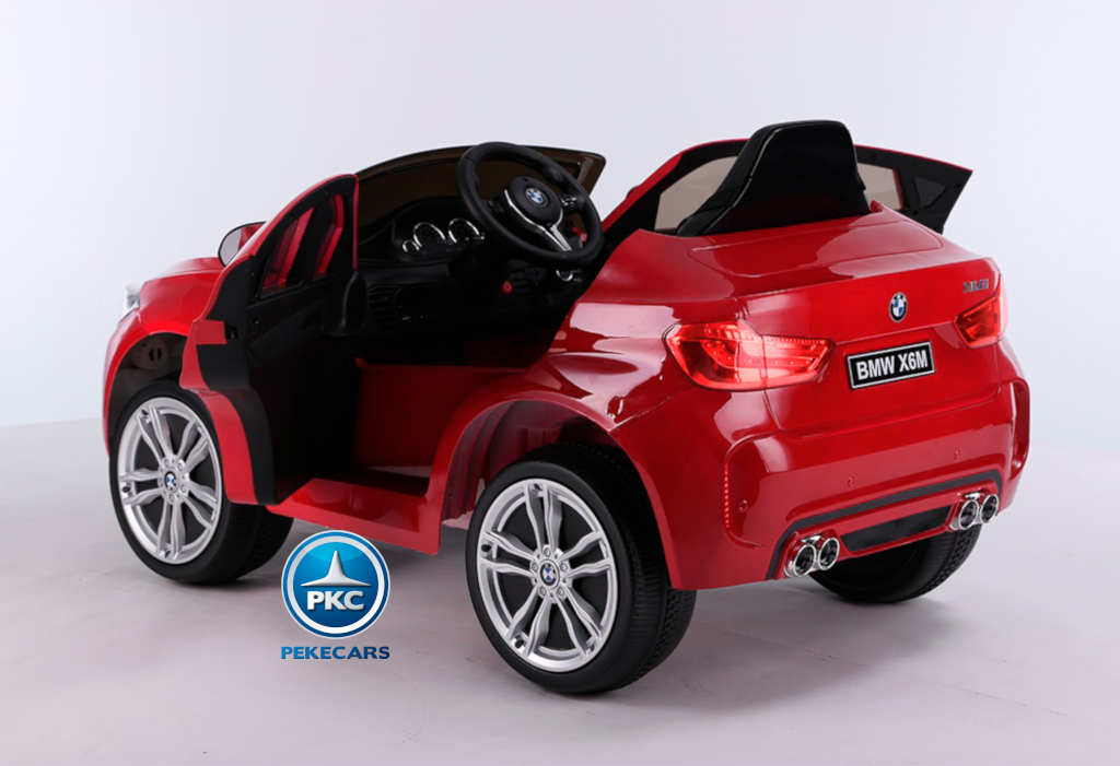 Coche electrico para niños BMW X6M Rojo