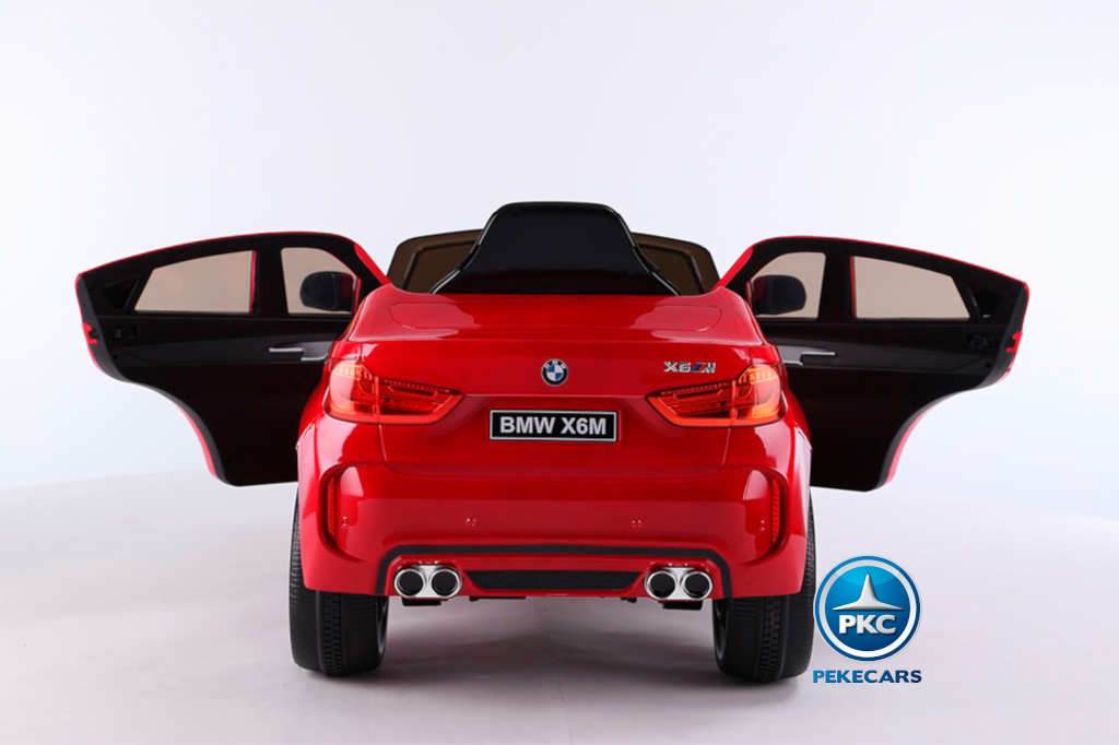 Coche electrico para niños BMW X6M Rojo