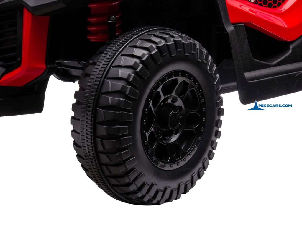 Buggy 1000R 24V Rojo rueda