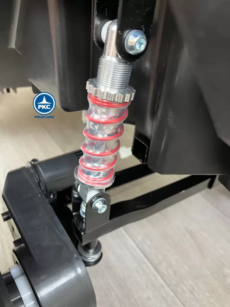 Coche electrico para niños Buggy UTV Azul amortiguador