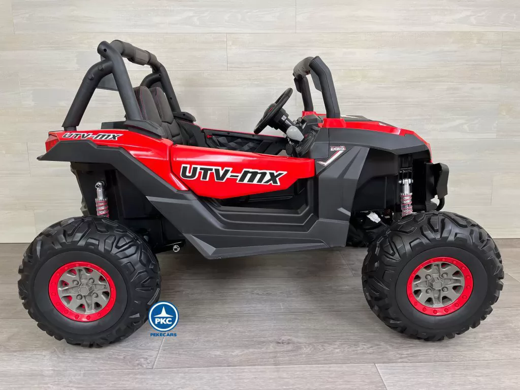 Coche electrico para niños Buggy UTV Rojo a batería