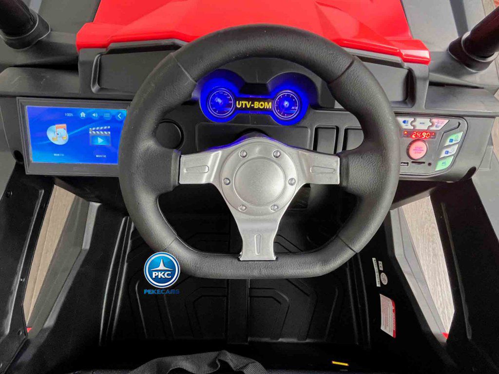 Buggy Dakar 24v MP4 Rojo