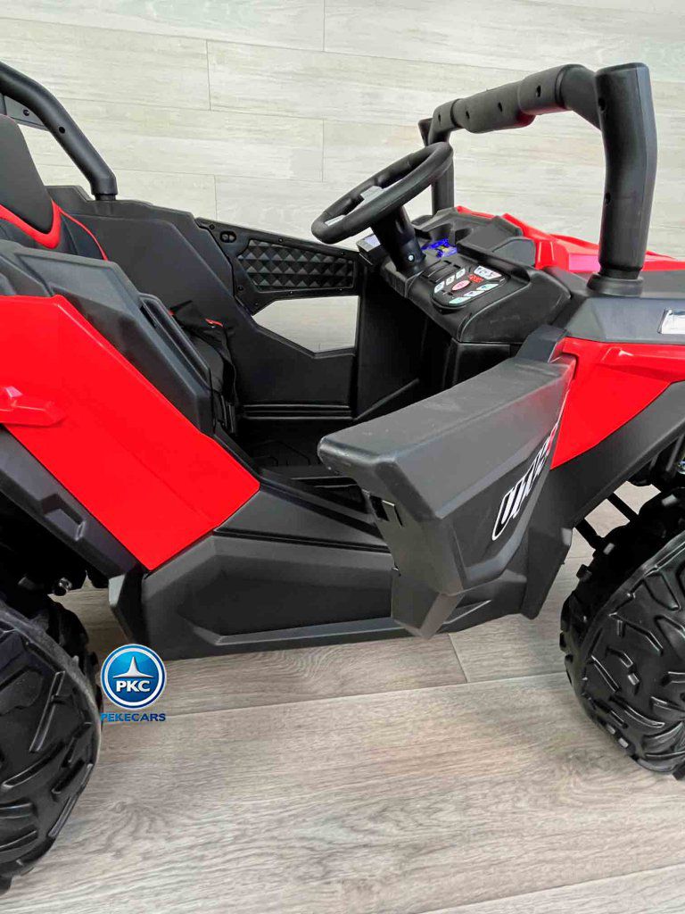 Buggy Dakar 24v MP4 Rojo