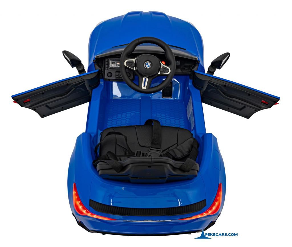 BMW M4 12V 2.4G Azul Metalizado desde arriba