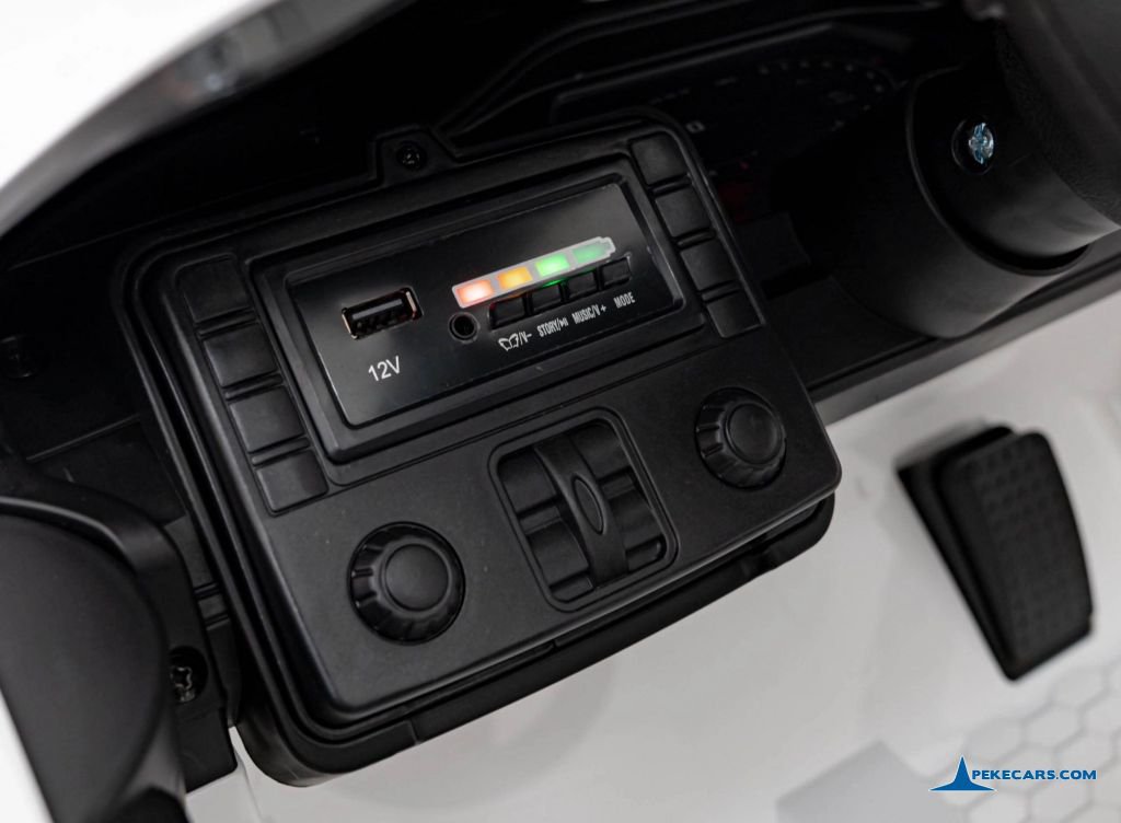 BMW M4 12V 2.4G Blanco display