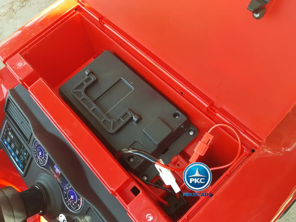 Camion infantil de bomberos 12V Rojo