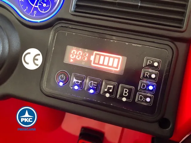 Camion infantil de bomberos 12V Rojo