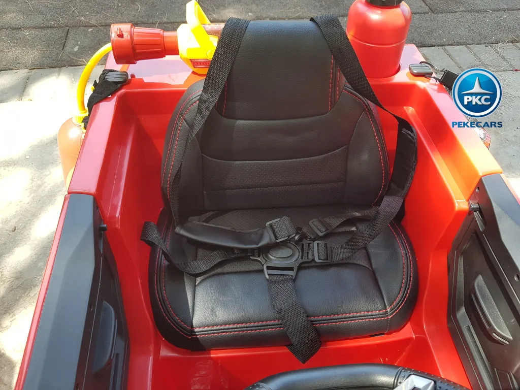 Camion infantil de bomberos 12V Rojo