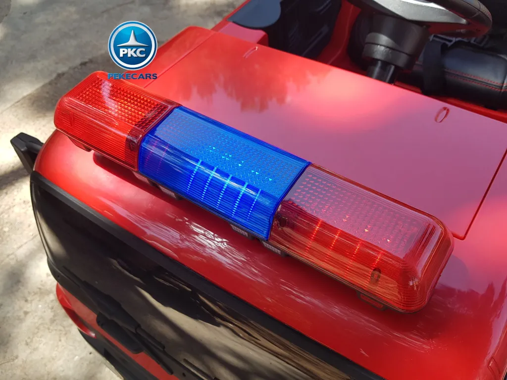 Camion infantil de bomberos 12V Rojo