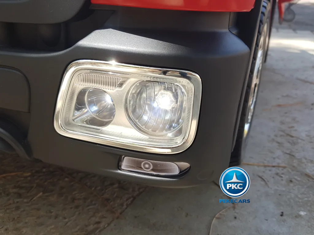 Camion infantil de bomberos 12V Rojo