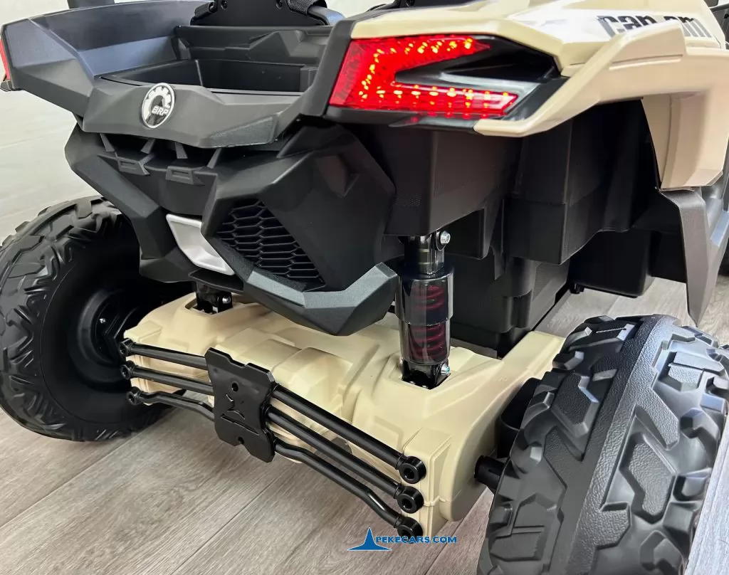 Todoterreno can-am maverick negro luces LED traseras