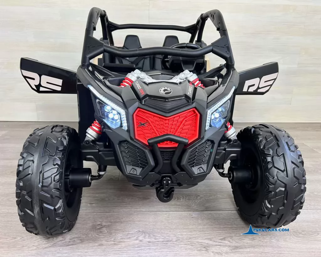 Todoterreno can-am maverick negro puertas abiertas