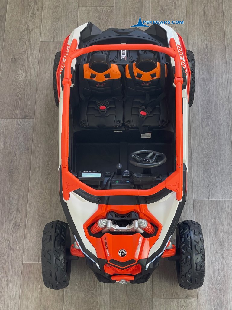 canam maverick mp4 naranja coche electrico niños