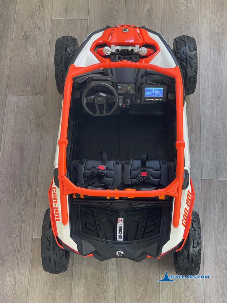canam maverick mp4 naranja coches electricos niños