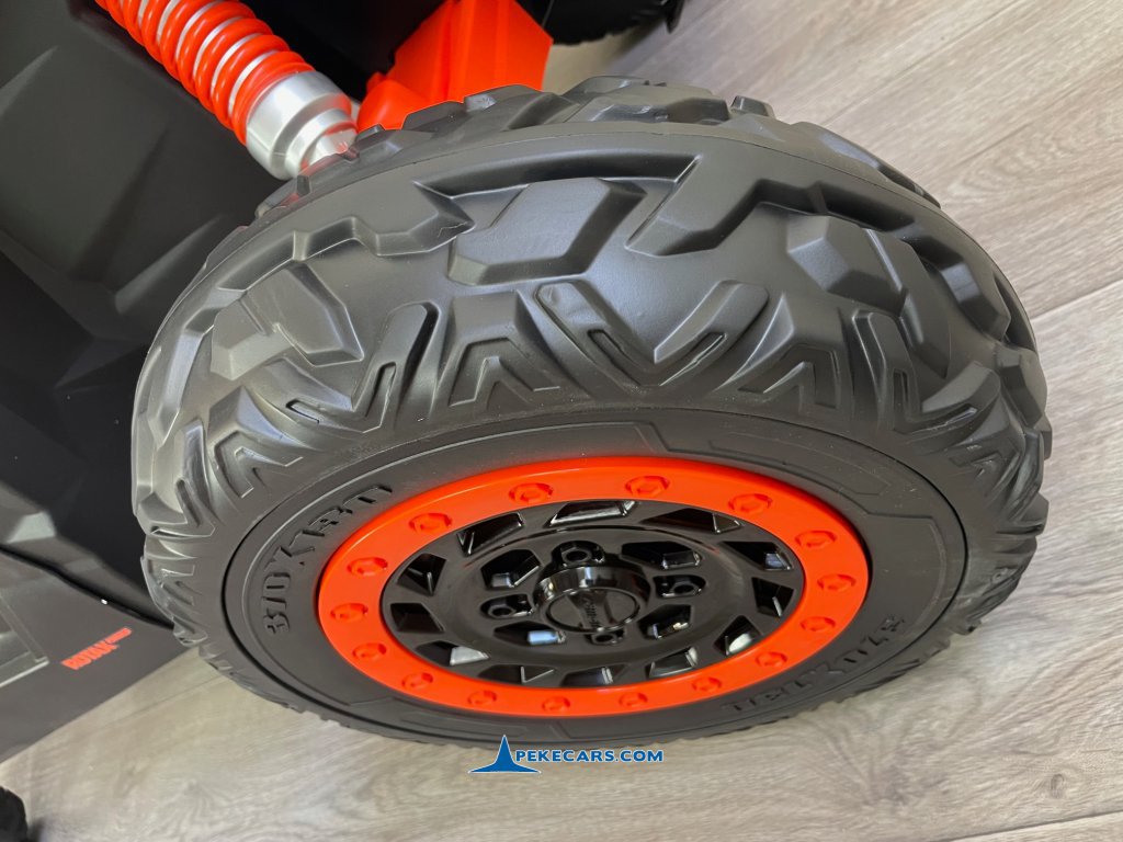 canam maverick mp4 naranja coches electricos para niños