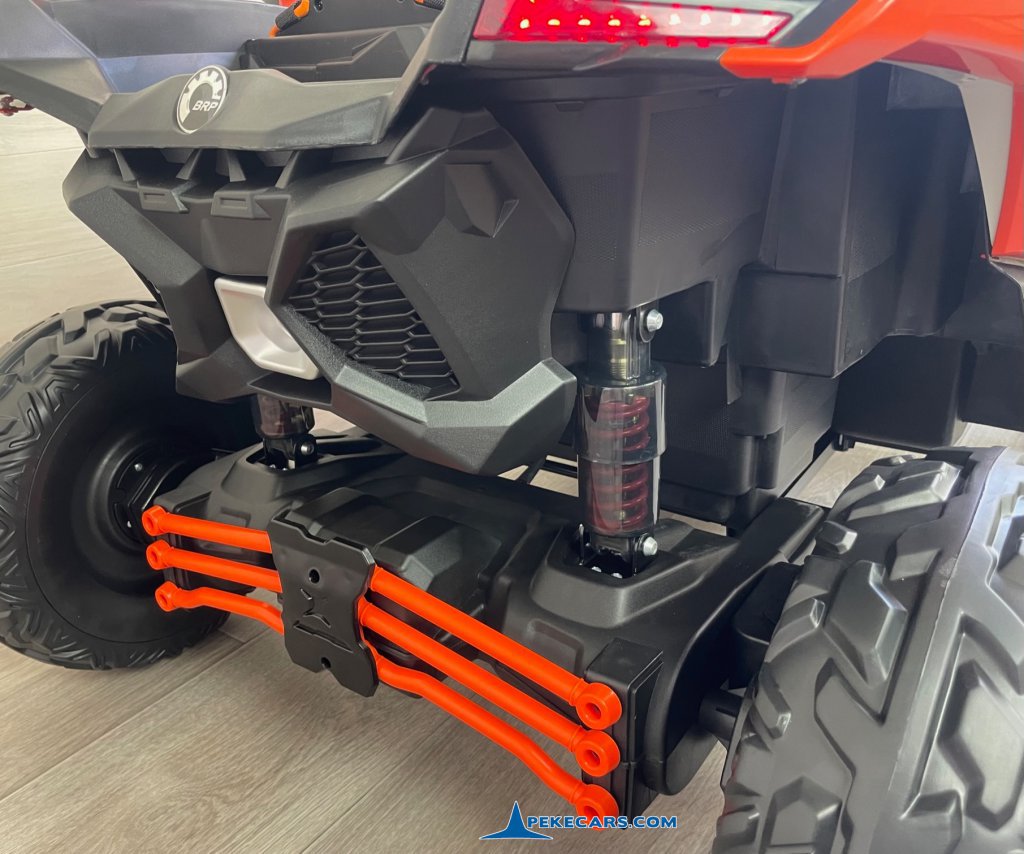 coches teledirigidos canam maverick mp4 naranja