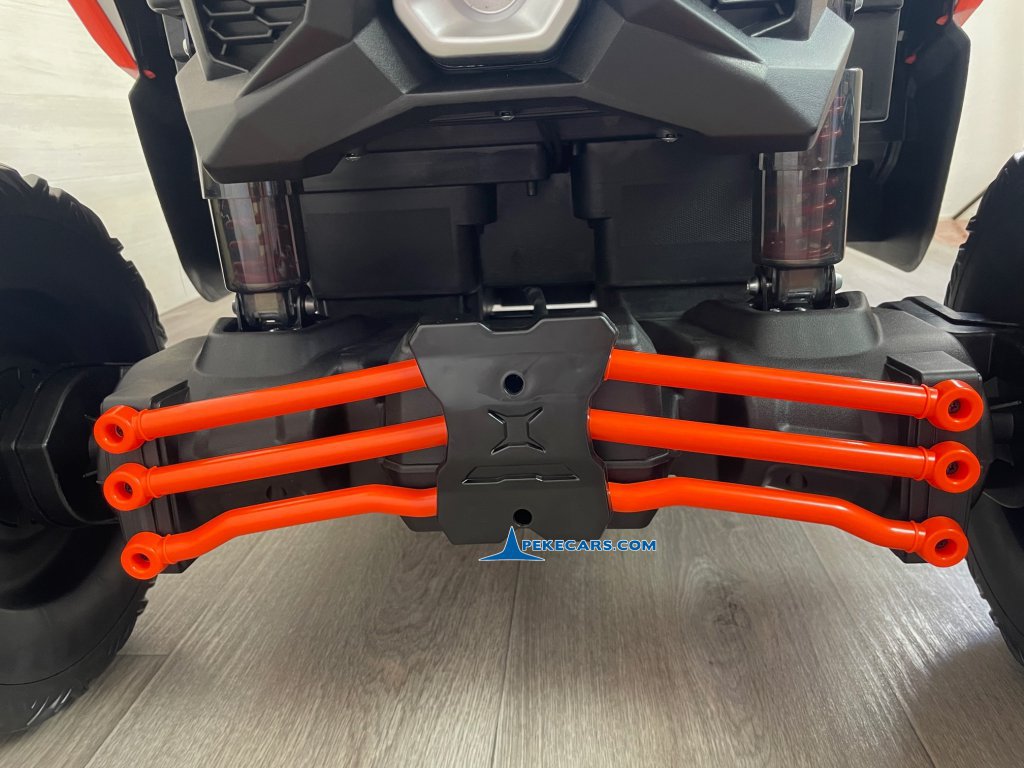 coche electrico niños canam maverick mp4 naranja