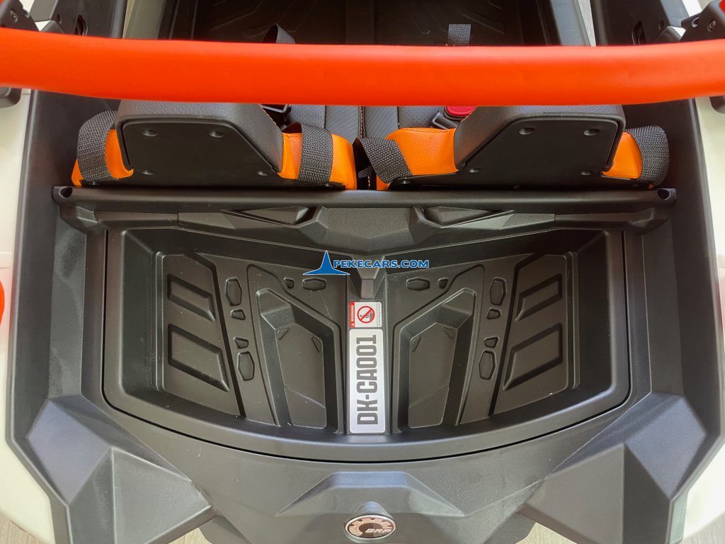 coches electricos niños canam maverick mp4 naranja