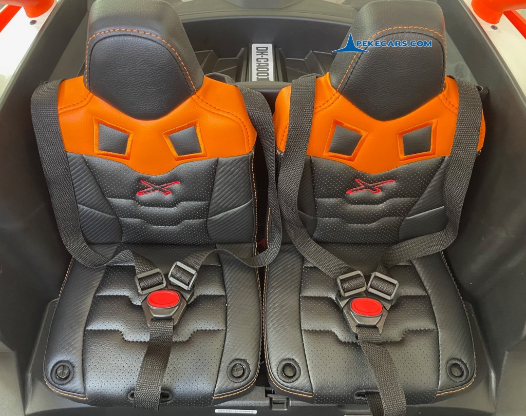coches para niños canam maverick mp4 naranja