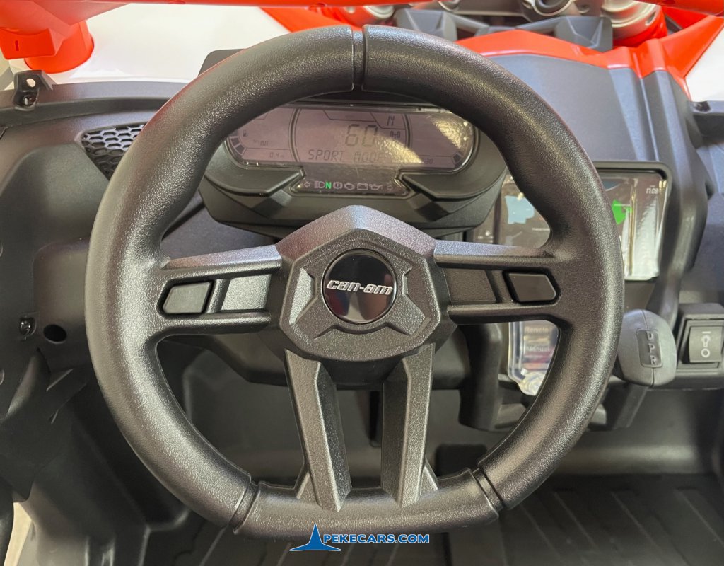 canam maverick mp4 naranja coches electricos para niños