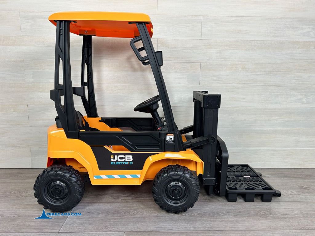 Carretilla Elevadora JCB 12V 2.4G Amarilla