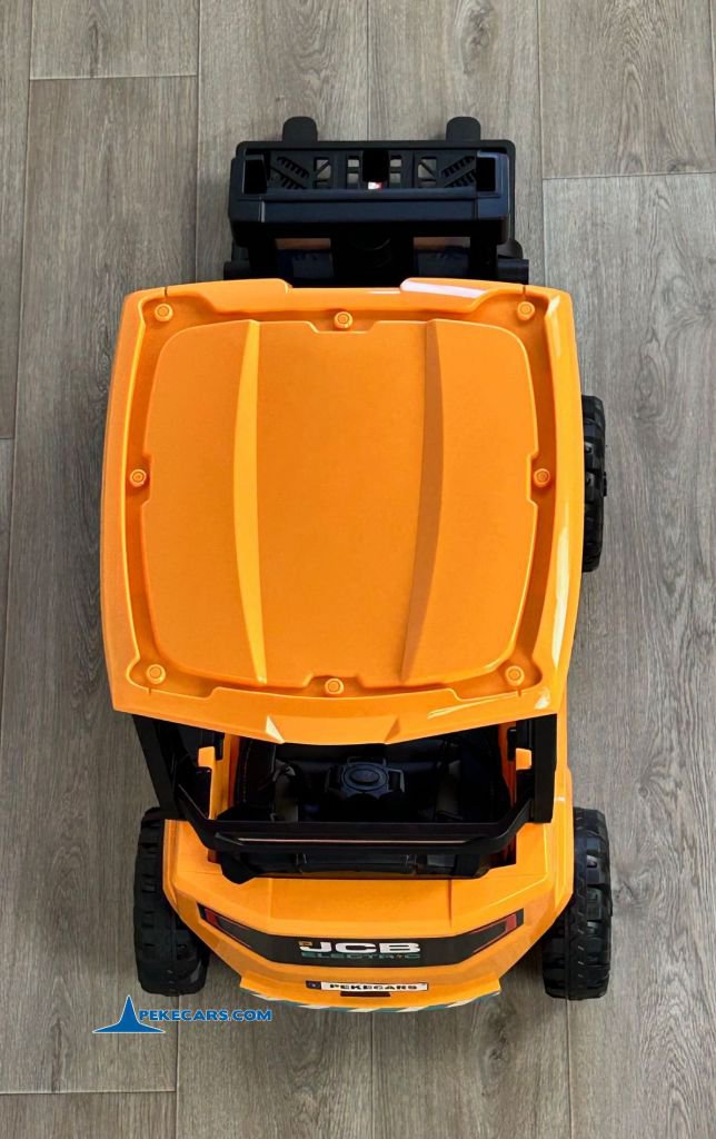 Carretilla Elevadora JCB 12V 2.4G Amarilla