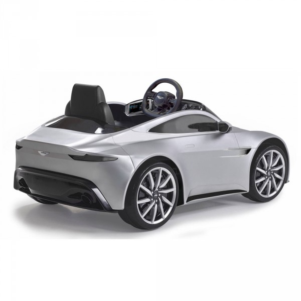 Coche Infantil ASton Martin 007 6V - Vista trasera