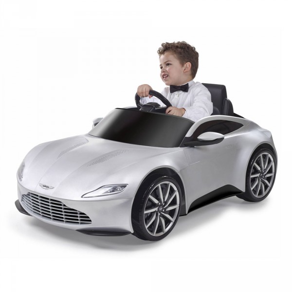 Coche Infantil ASton Martin 007 6V - Vista frontal