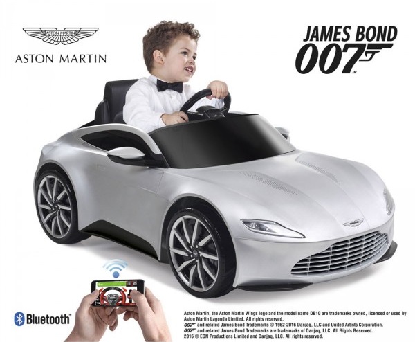 Coche Infantil ASton Martin 007 6V