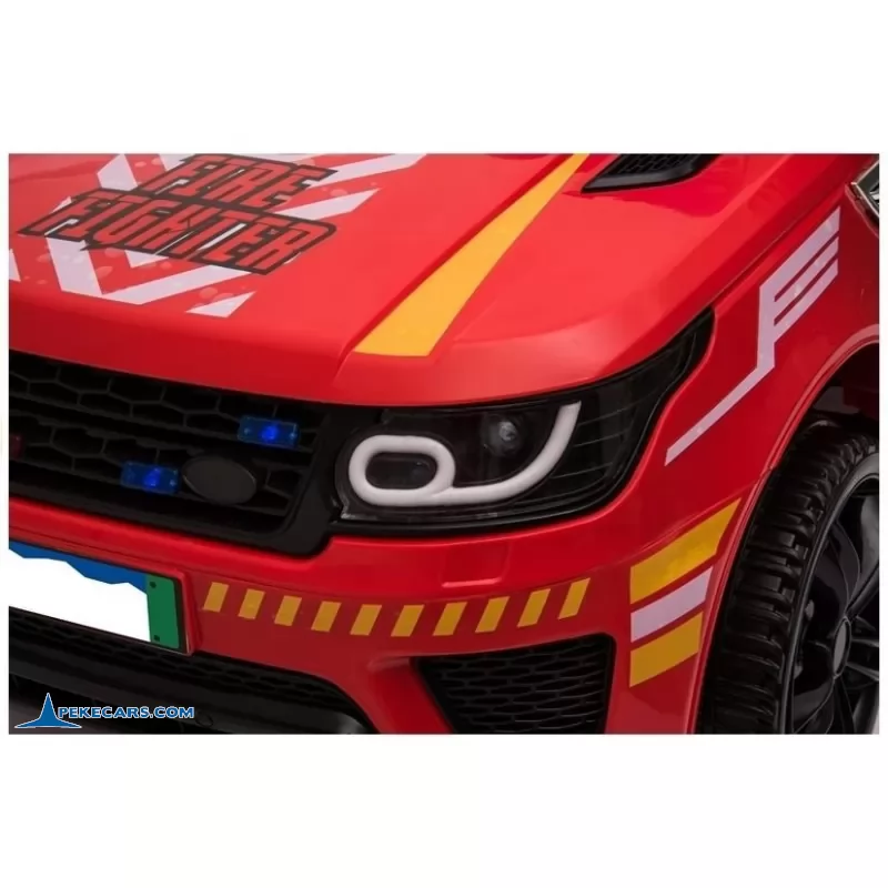 Coche de Bomberos 12V 2.4G Rojo