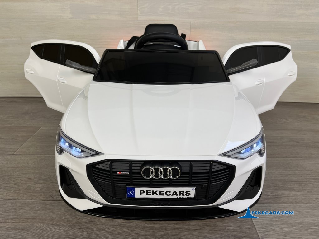 coche electrico bebe Audi E-TRON Quattro Sportback 12V 2.4G Blanco