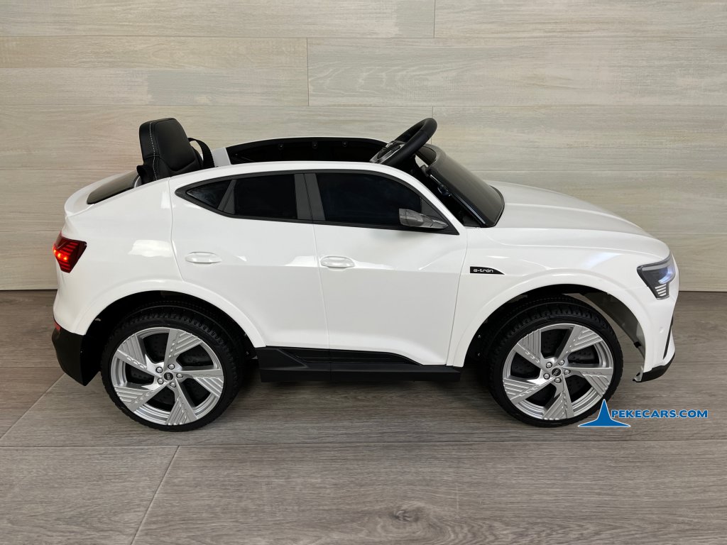 coche niño bateria Audi E-TRON Quattro Sportback 12V 2.4G Blanco