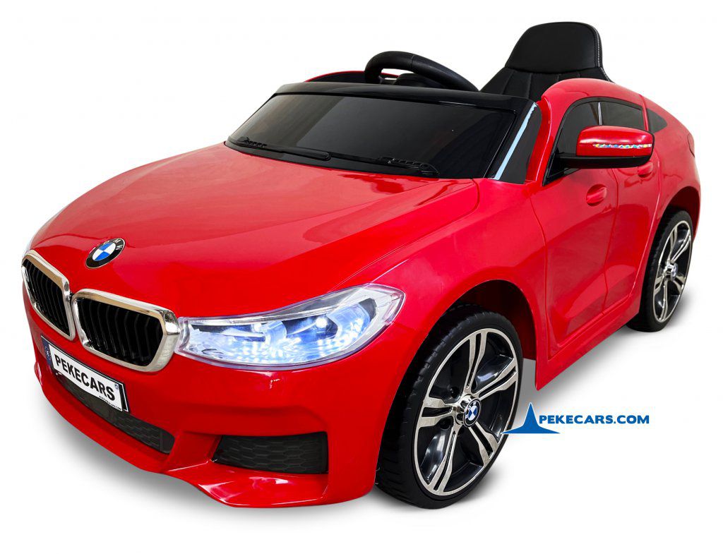 Coche electrico para niños BMW 6GT Rojo