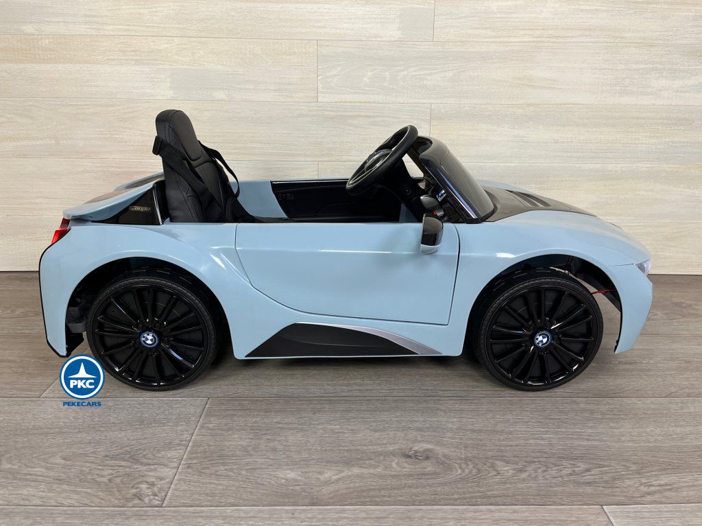 coche bateria BMW i8 Coupé 12V Azul Claro
