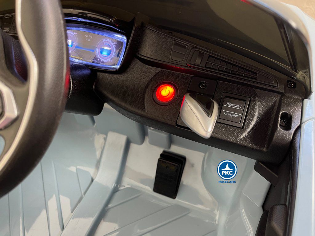 coche bateria bebe BMW i8 Coupé 12V Azul Claro