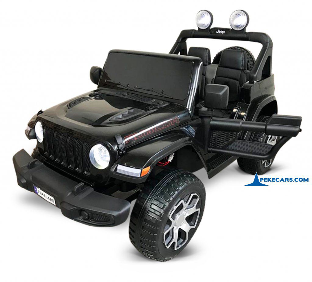 Jeep wrangler Rubicon 12V Negro