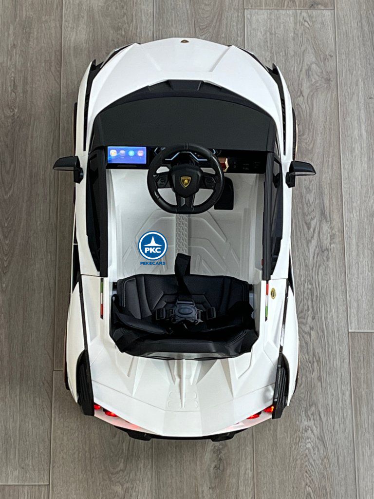 coche infantil Lamborghini Sian Blanco 12V