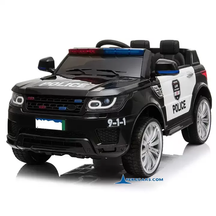 Coche de la Policia Nacional 12V 2.4G Negro