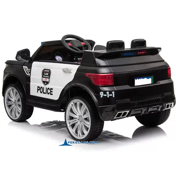 Coche de la Policia Nacional 12V 2.4G Negro
