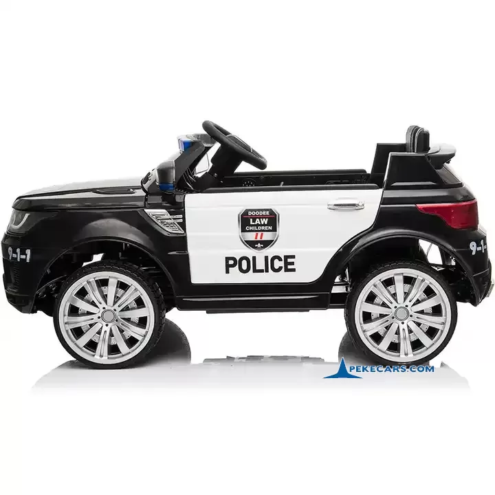 Coche de la Policia Nacional 12V 2.4G Negro