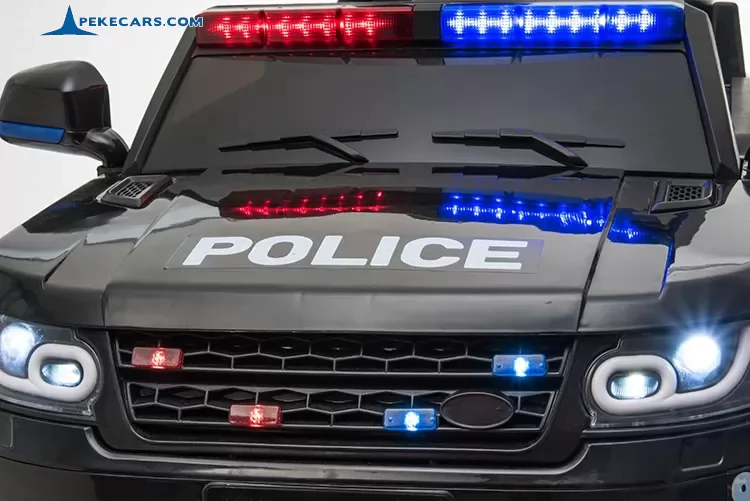 Coche de la Policia Nacional 12V 2.4G Negro