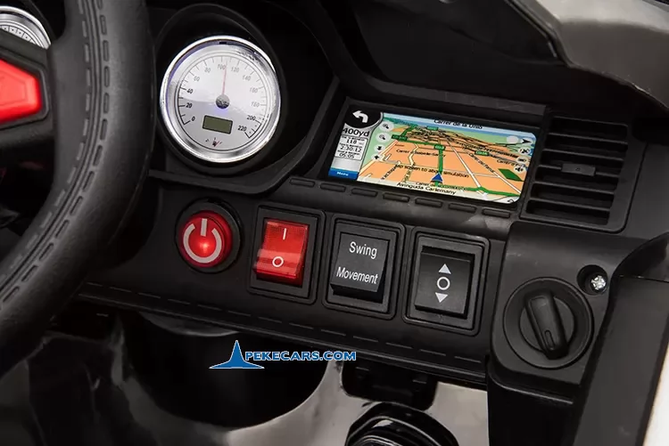 Coche de la Policia Nacional 12V 2.4G Negro