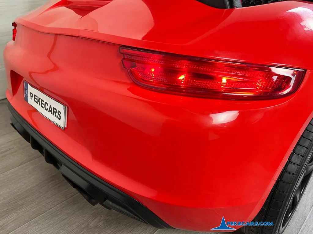 Deportivo Pekecars XL 48V Rojo con Ruedas Neumaticas luces traseras